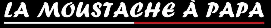 The logo of La Moustache à Papa in text